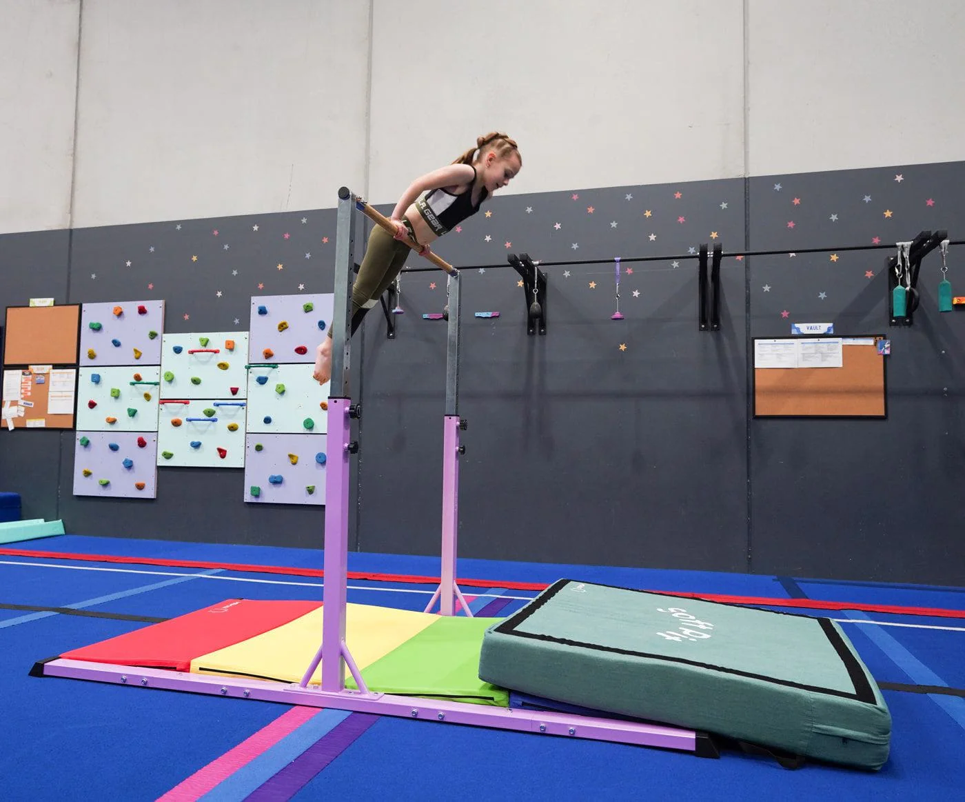 MEMAX Advanced Gymnastics Bar & Mat Set - Image 6
