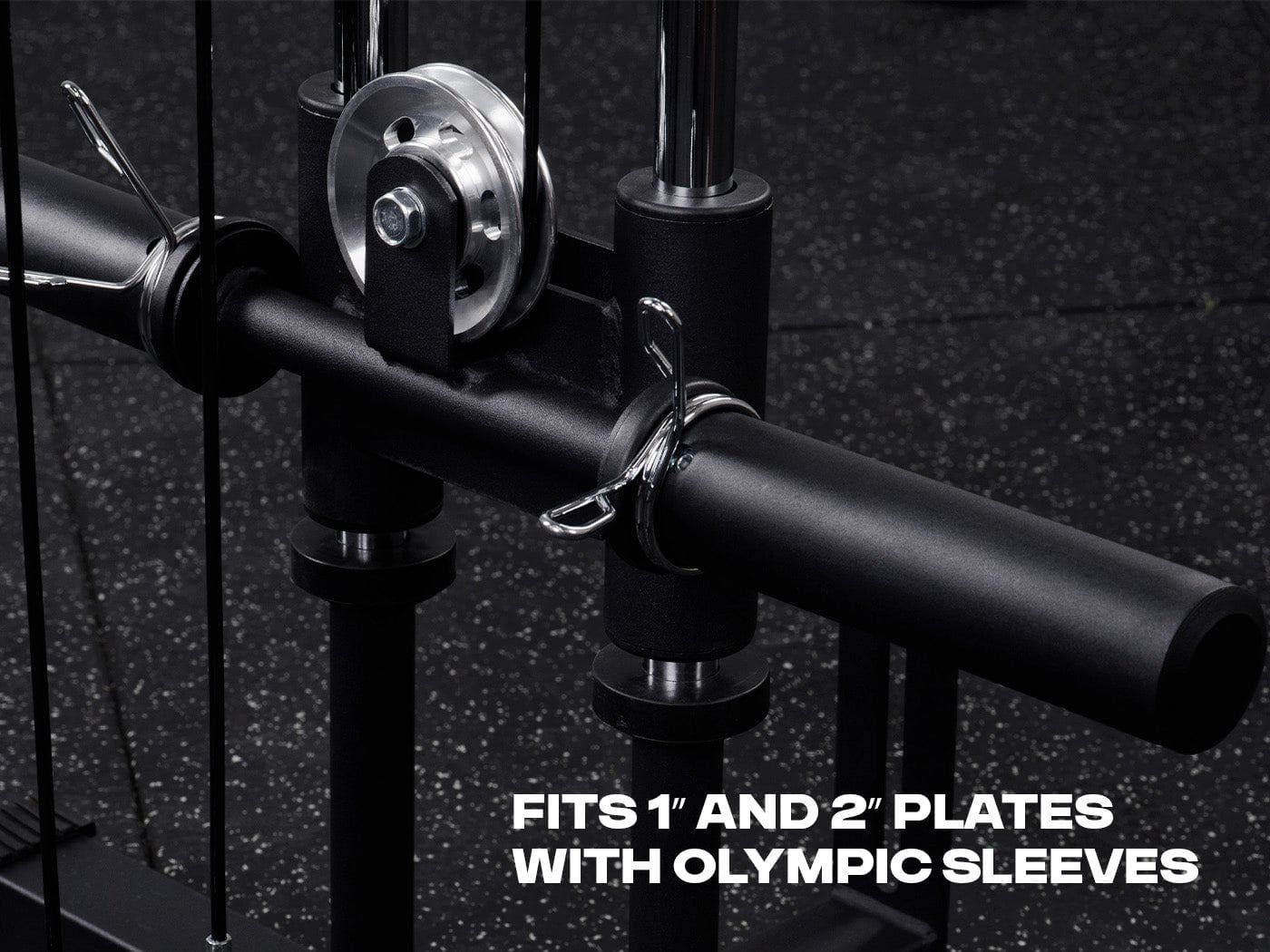 Wall Mount Cable Station with Dual Pulley System - Aluminium Pulley Wheels V2.0 - Image 3