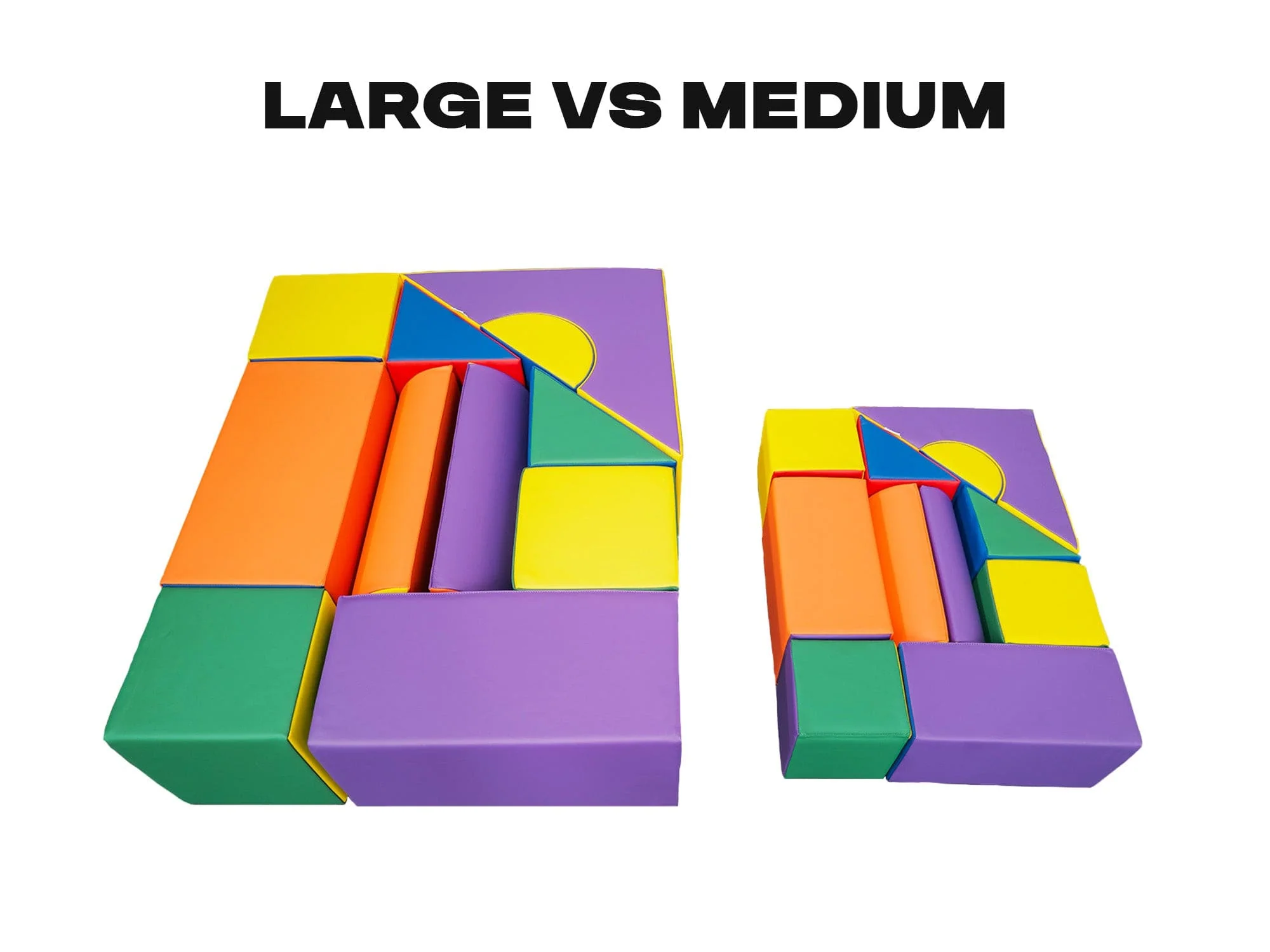 MEMAX Soft Castle Building Blocks - 11 Piece - Image 10