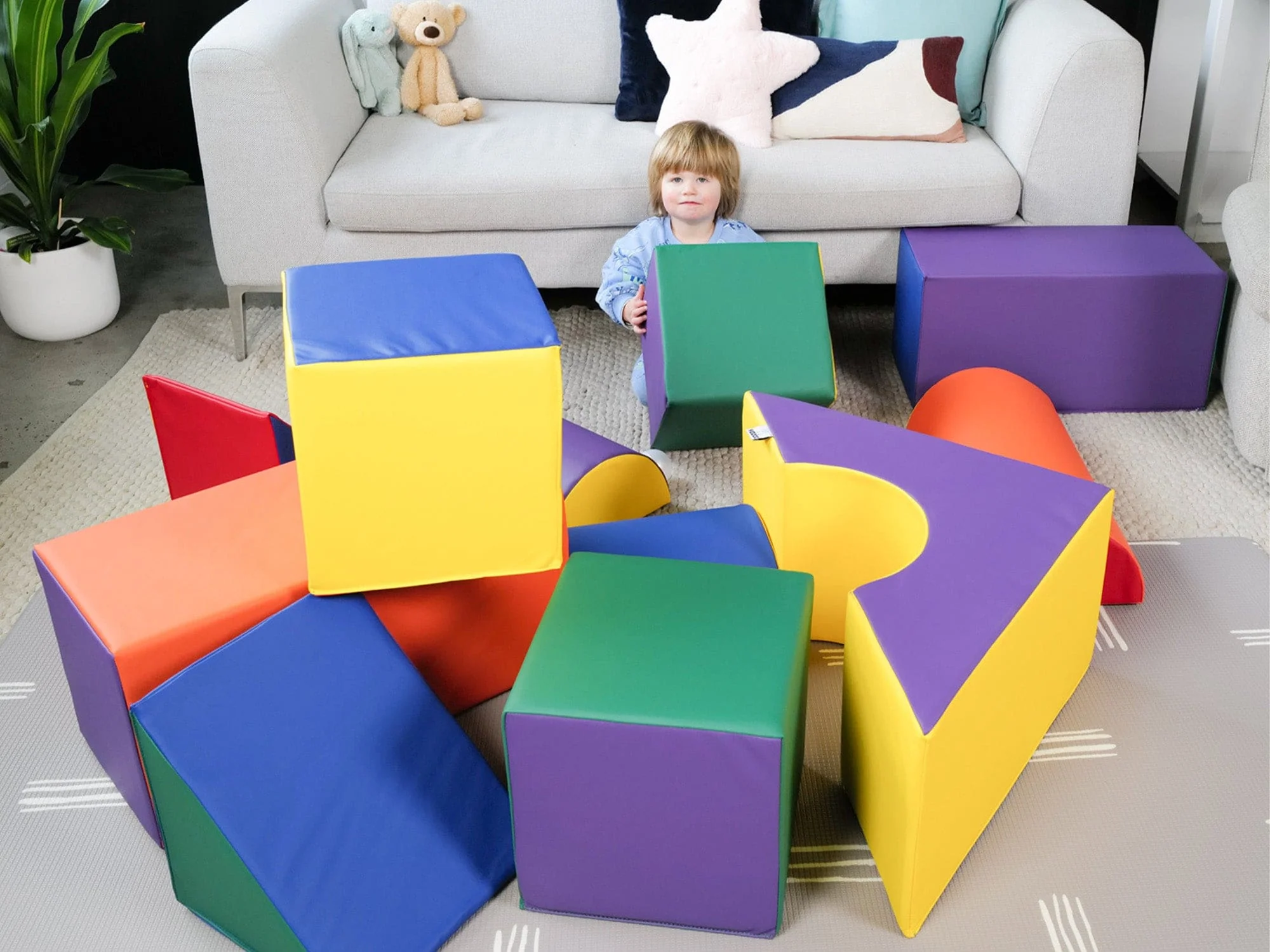 MEMAX Soft Castle Building Blocks - 11 Piece - Image 12