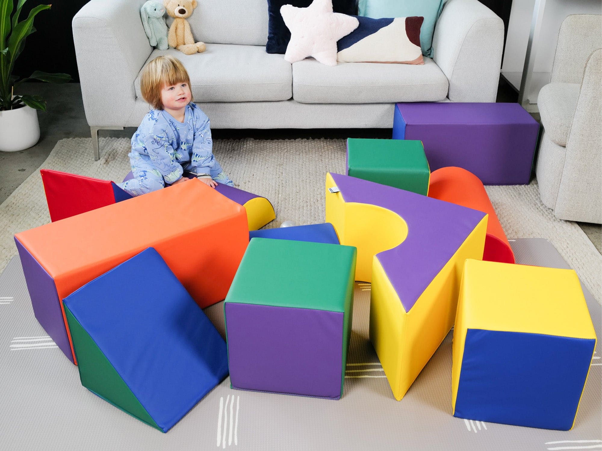 MEMAX Soft Castle Building Blocks - 11 Piece - Image 13