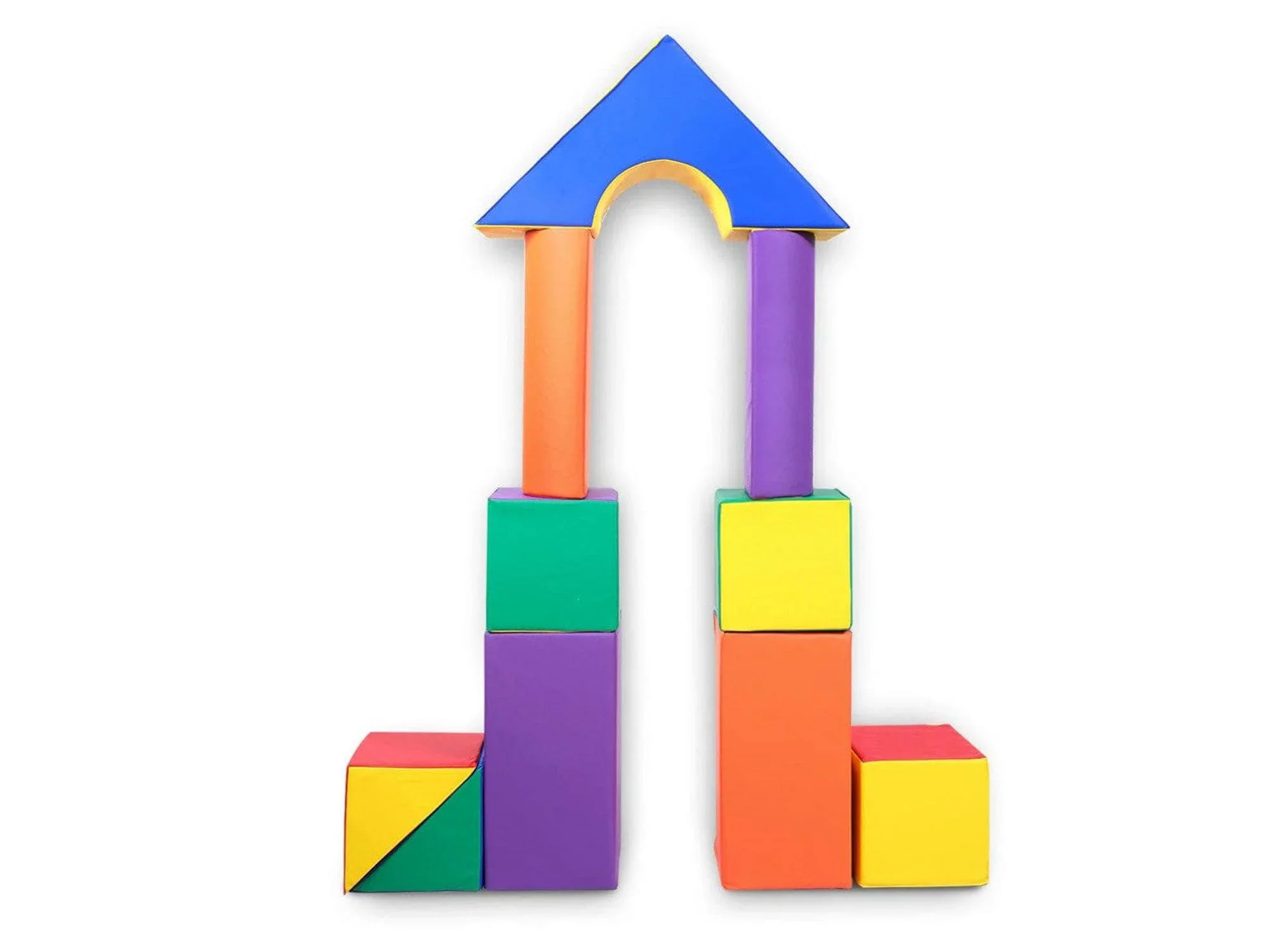 MEMAX Soft Castle Building Blocks - 11 Piece - Image 4
