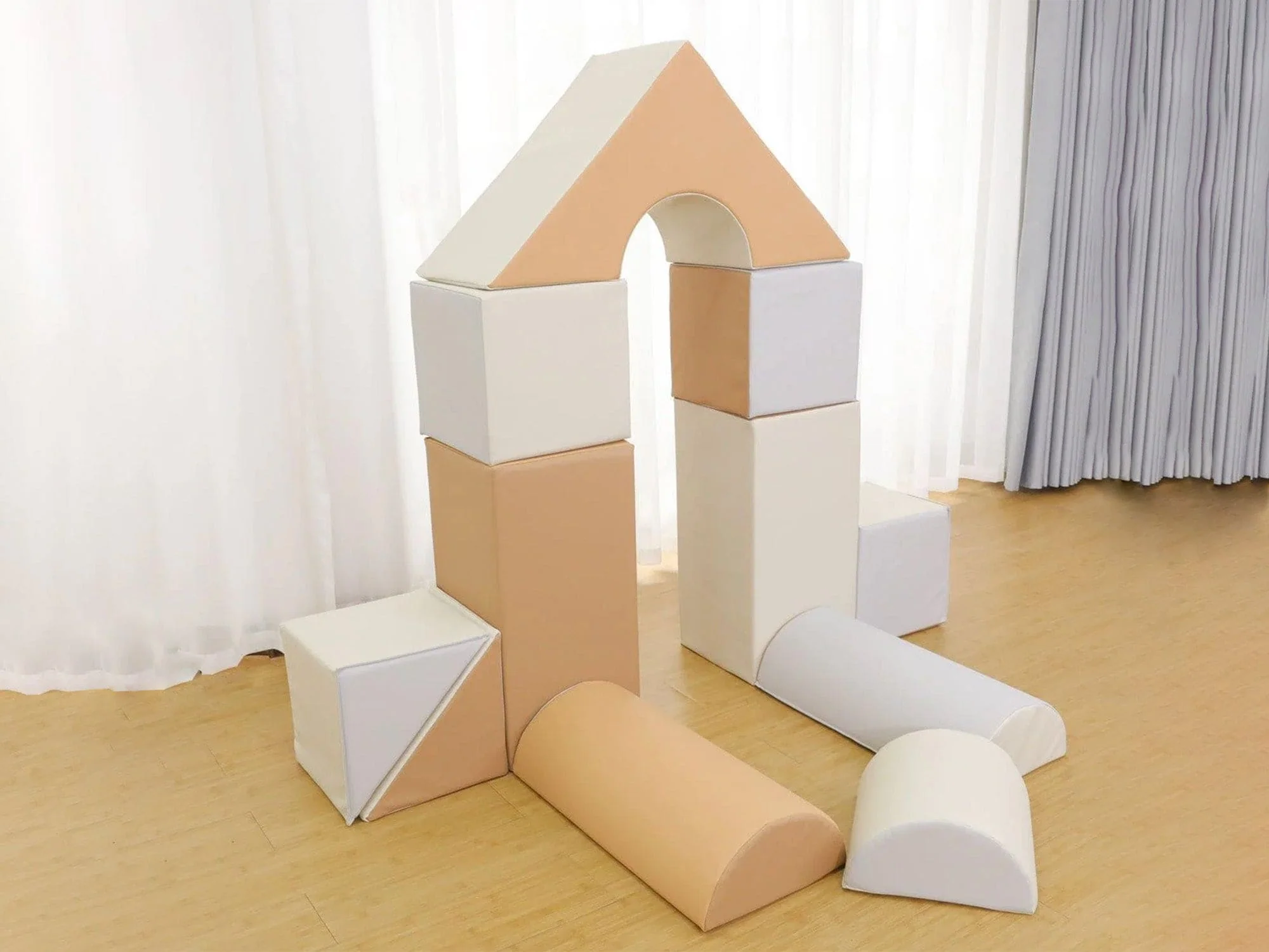MEMAX Soft Castle Building Blocks - 11 Piece - Image 5