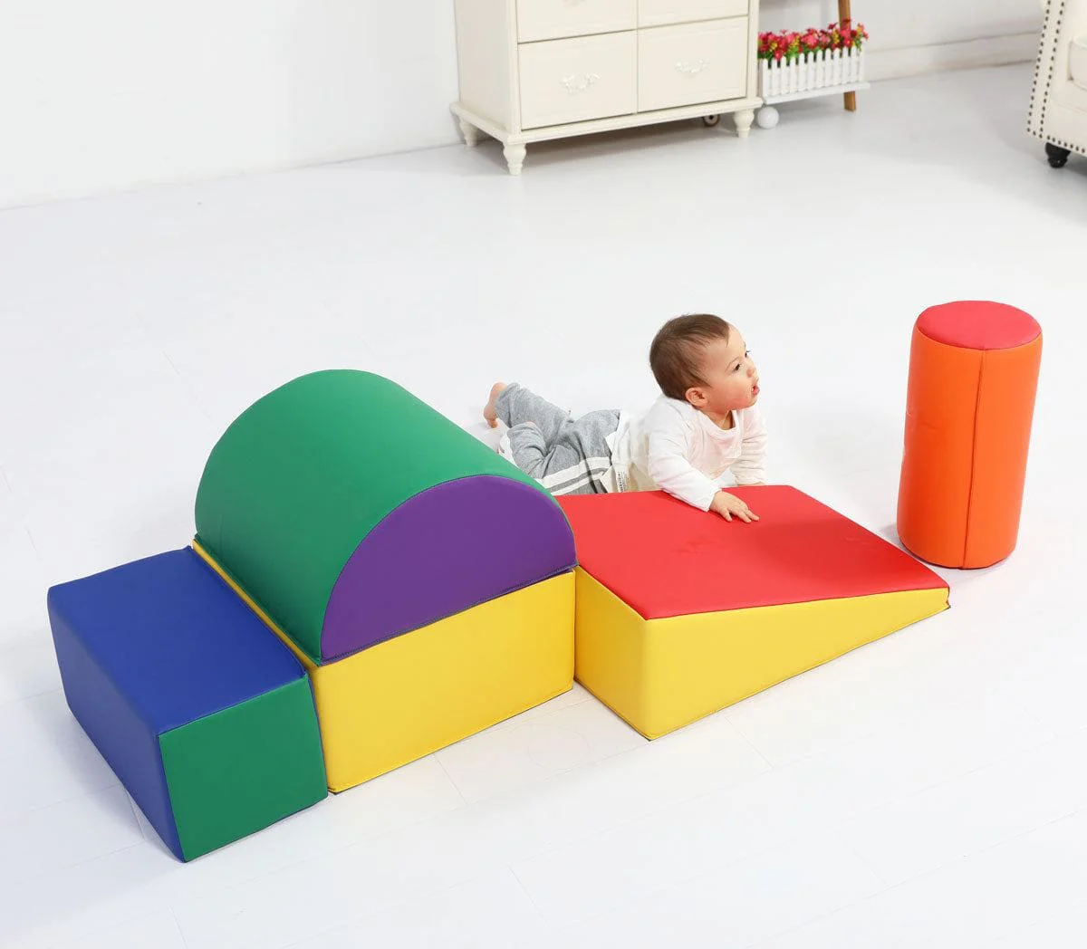 Climb and Crawl Soft Play - 5 Pieces - Image 7