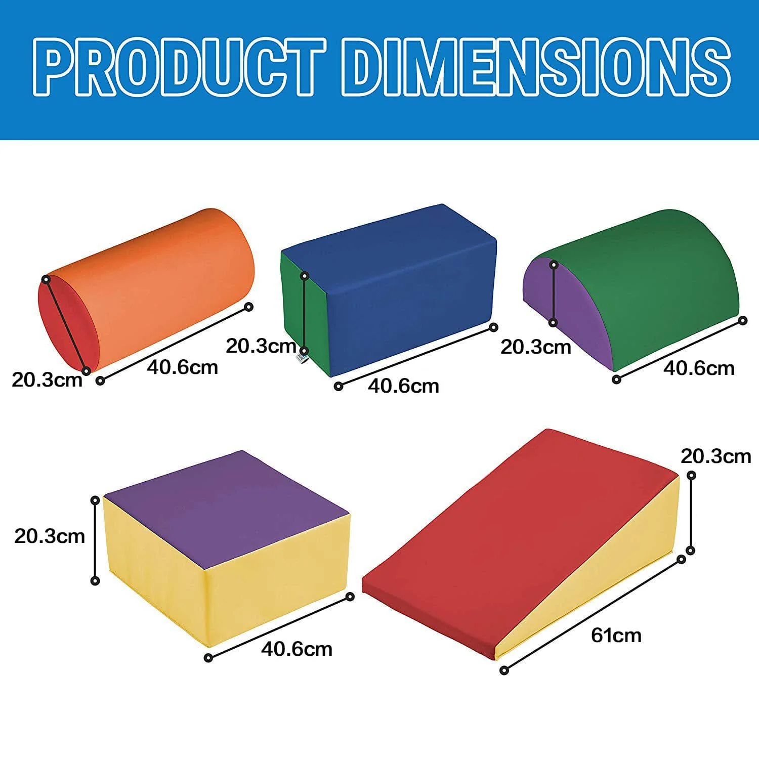 Climb and Crawl Soft Play - 5 Pieces - Image 9