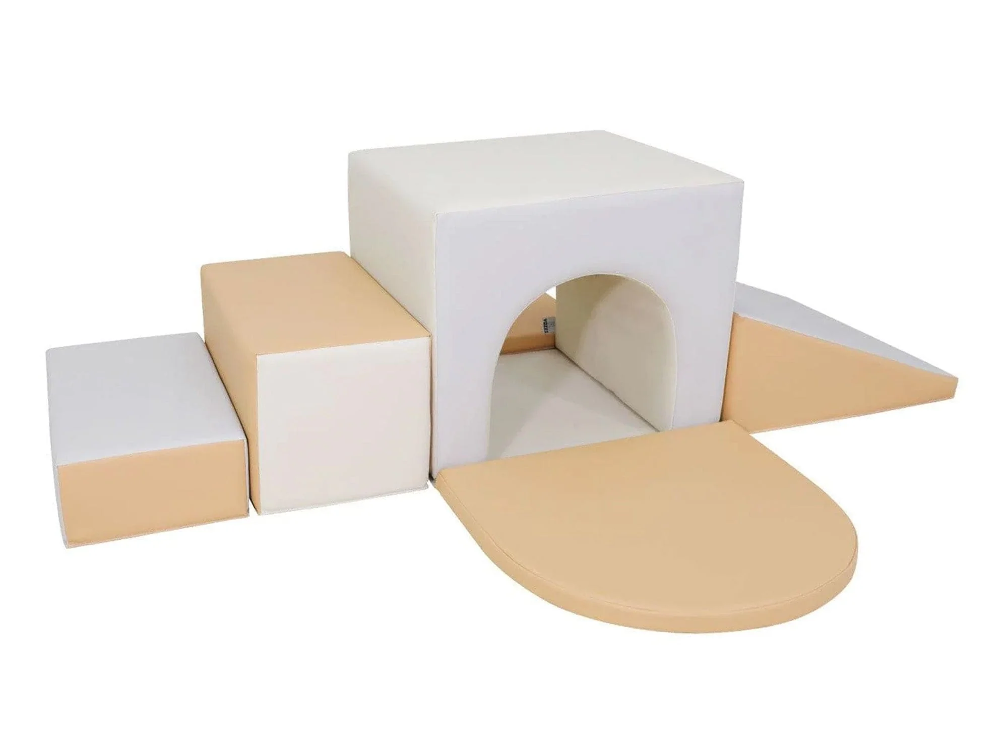 MEMAX Sensory Large Soft Block Indoor Tunnel Maze Climber - 6 Piece - Image 3