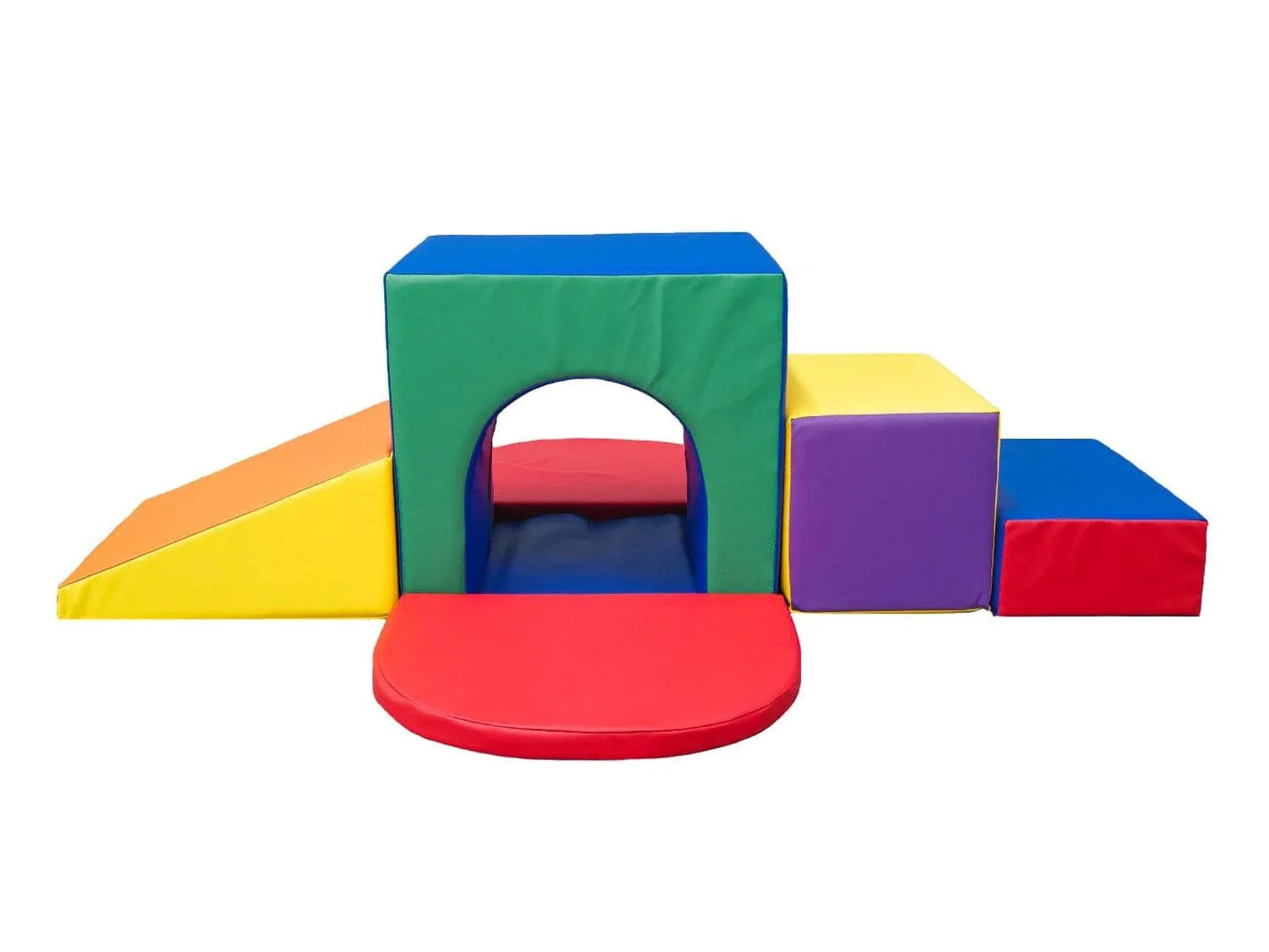 MEMAX Sensory Large Soft Block Indoor Tunnel Maze Climber - 6 Piece - Image 4