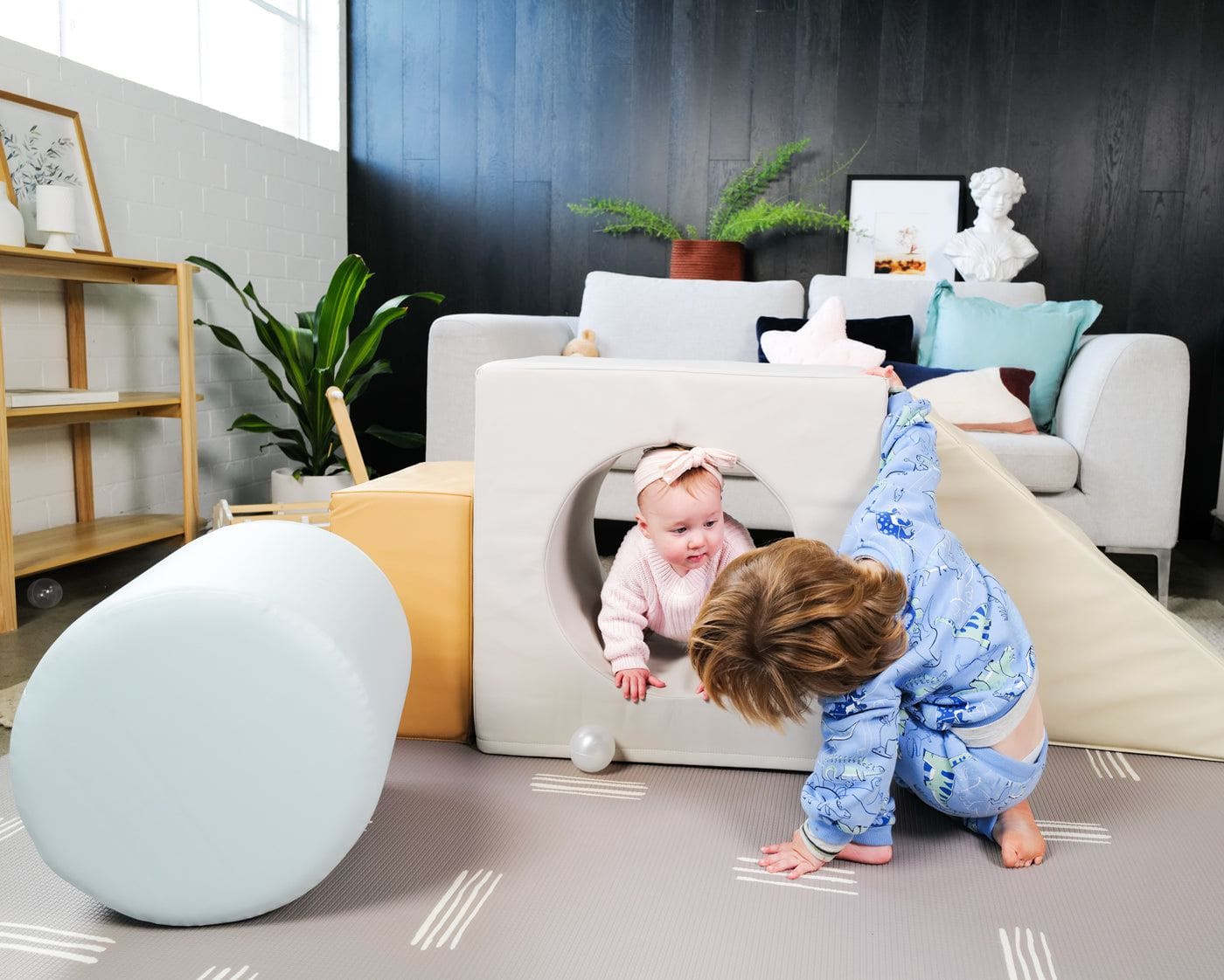 Sensory Montessori Large Soft Block Indoor Climber - 4 Piece - Image 3