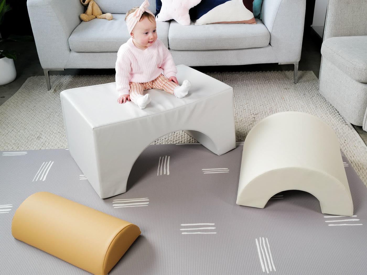 Montessori Soft Climber and Arch - 3 Pieces - Image 3