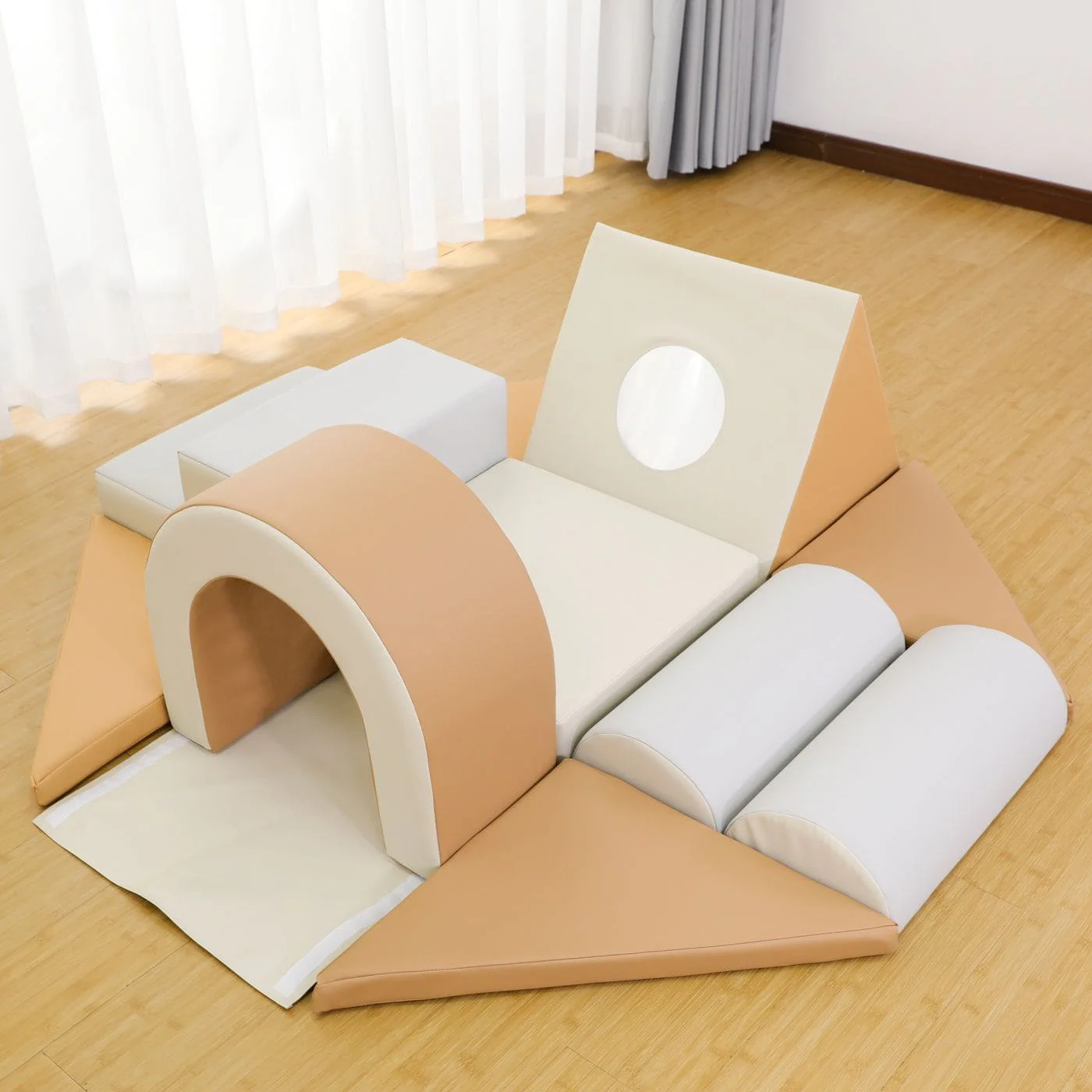 MEMAX Soft Climber with Arch and Mirror - 10 Pieces - Image 10