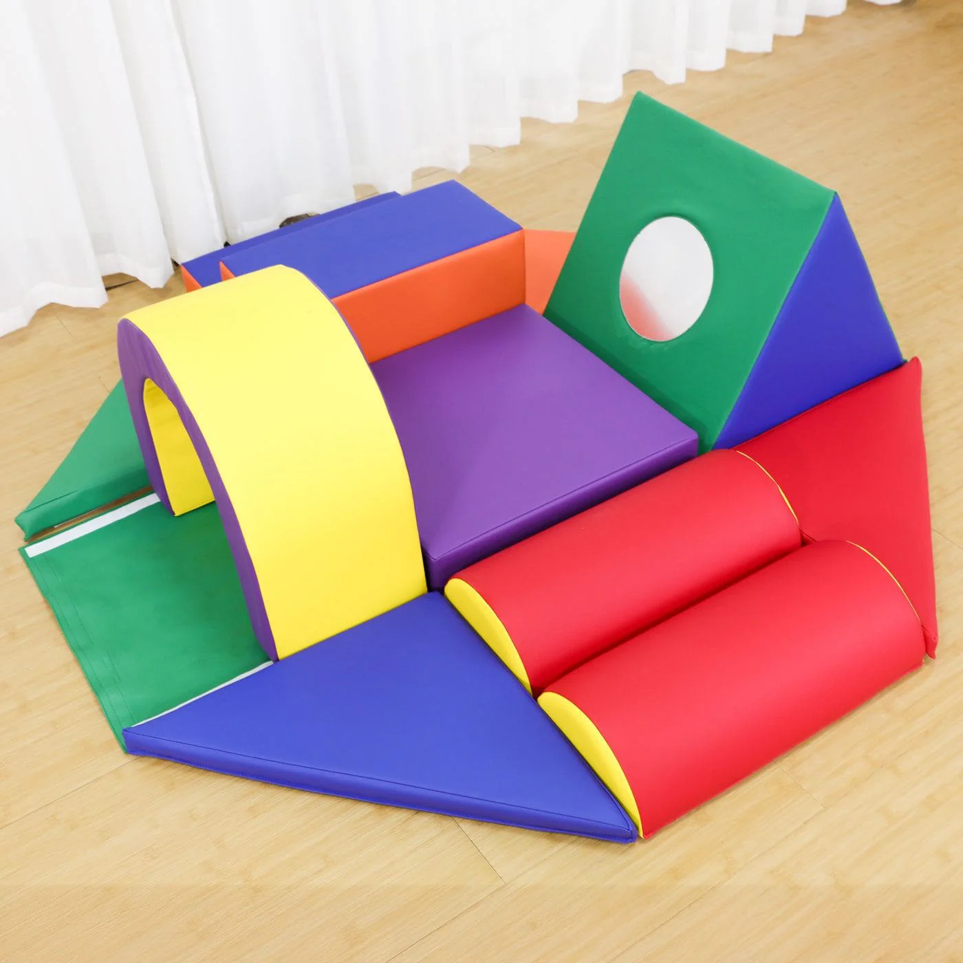 MEMAX Soft Climber with Arch and Mirror - 10 Pieces - Image 3