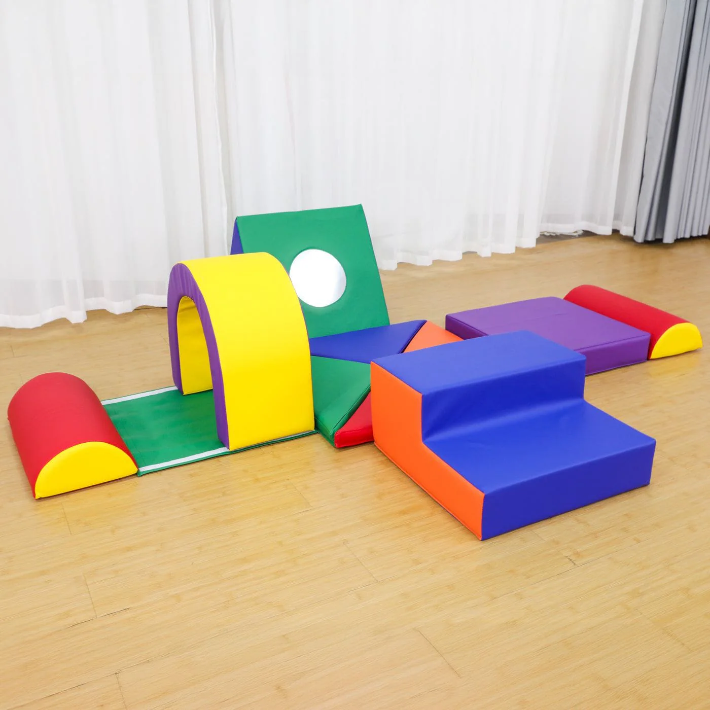 MEMAX Soft Climber with Arch and Mirror - 10 Pieces - Image 4
