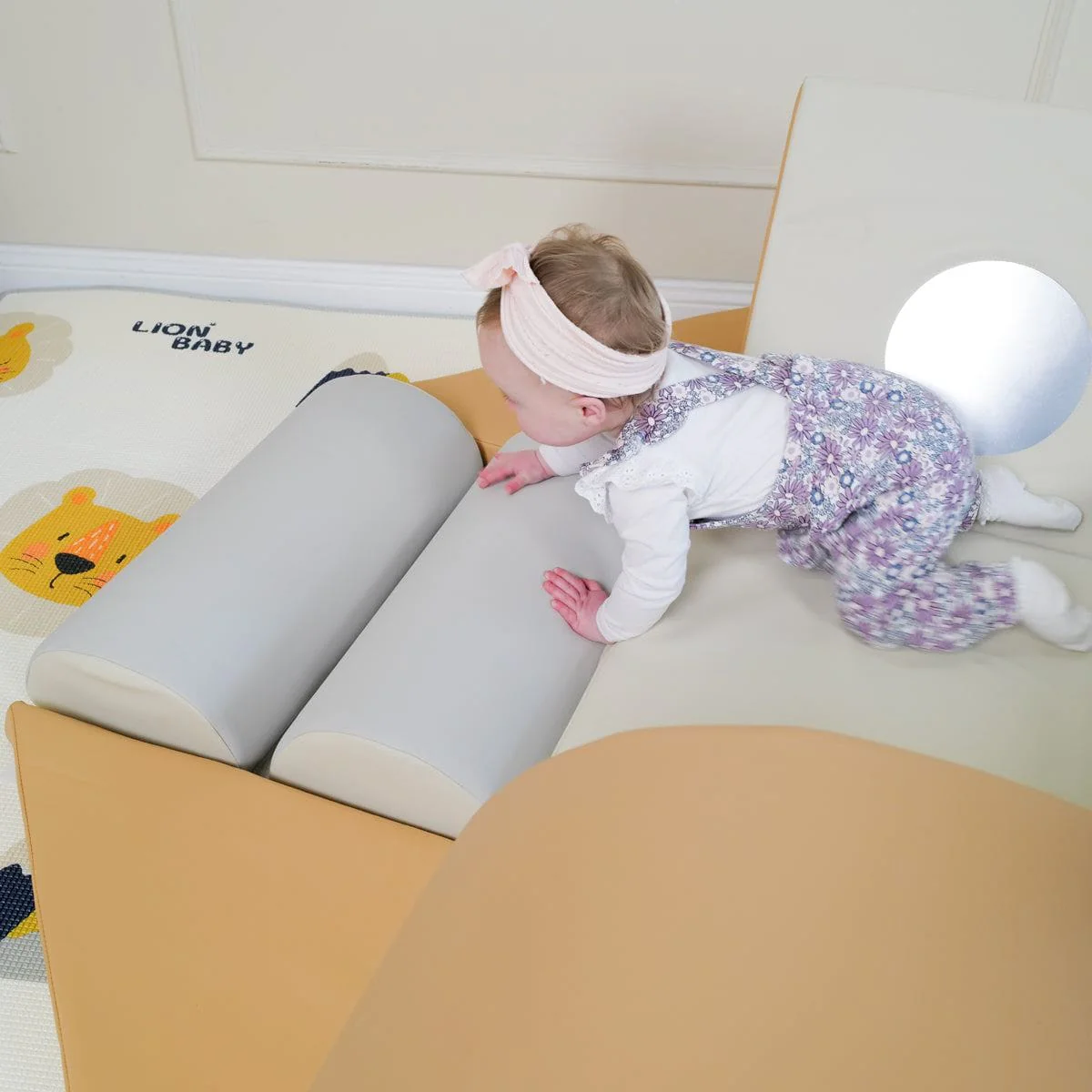 MEMAX Soft Climber with Arch and Mirror - 10 Pieces - Image 8
