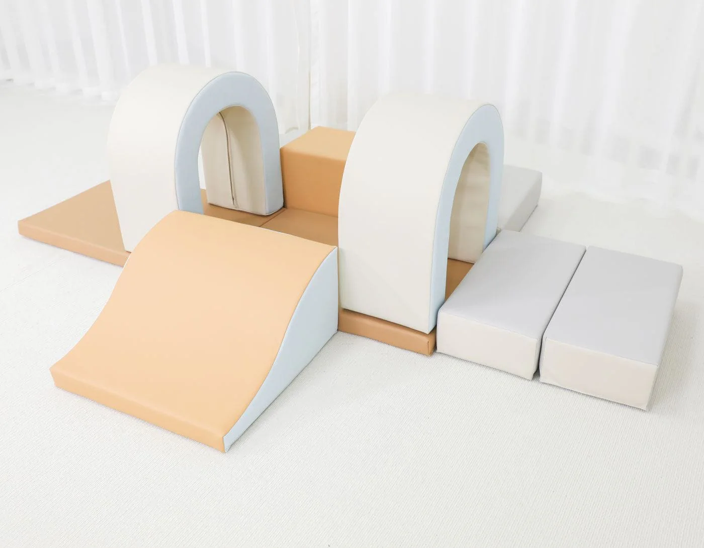 Montessori Soft Climber with Double Arches - 10 Pieces - Image 5