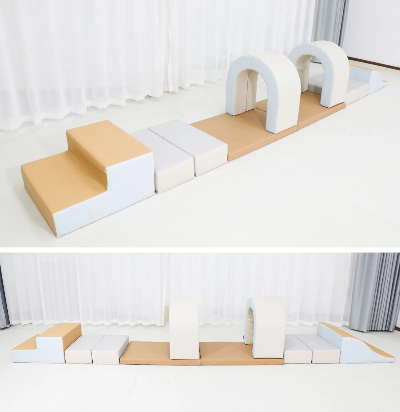 Montessori Soft Climber with Double Arches - 10 Pieces - Image 6
