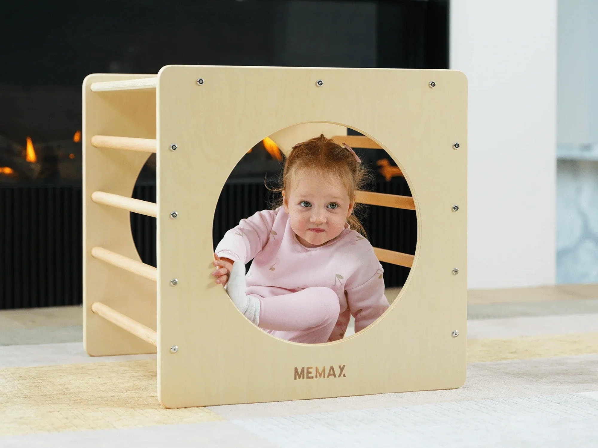 MEMAX Wooden Climbing Cube - Cube Only - Image 3